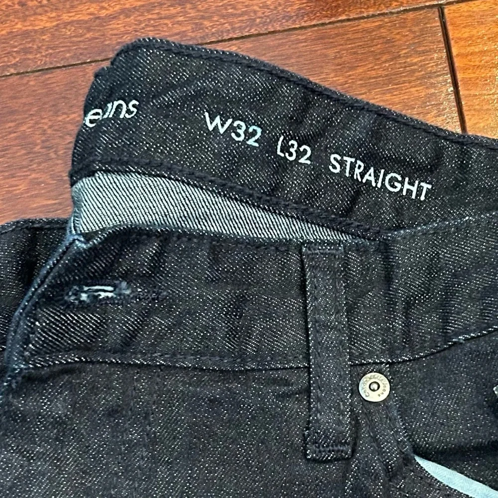 NWT-Calvin Klein Jeans Men's Straight Leg Dark Wash W32/L32 - Picture 8 of 9